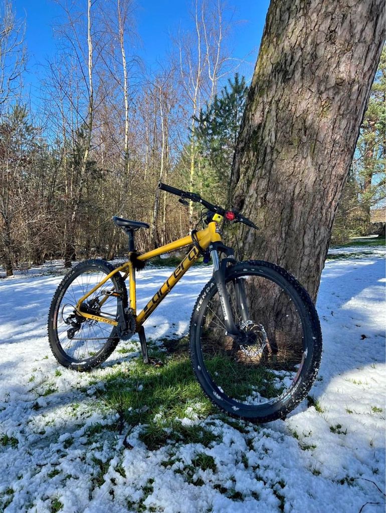 Yellow carrera 2025 mountain bike