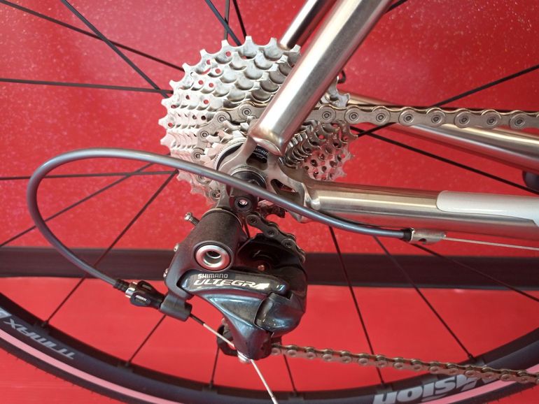 Used Van Nicholas ASTREUS ULTEGRA Road & Gravel, Light Gray — image 5 of 9