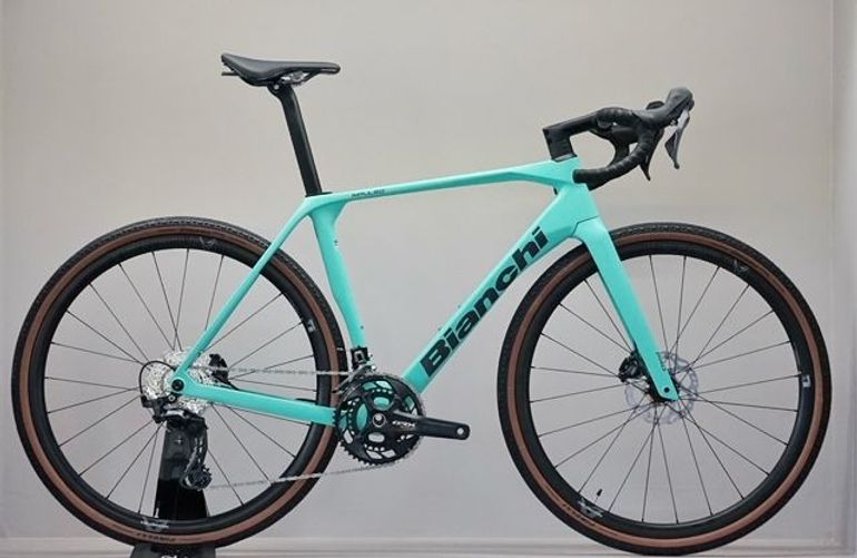 Used Bianchi Impulso Pro GRX 820 2024 Road & Gravel, Green — image 2 of 11