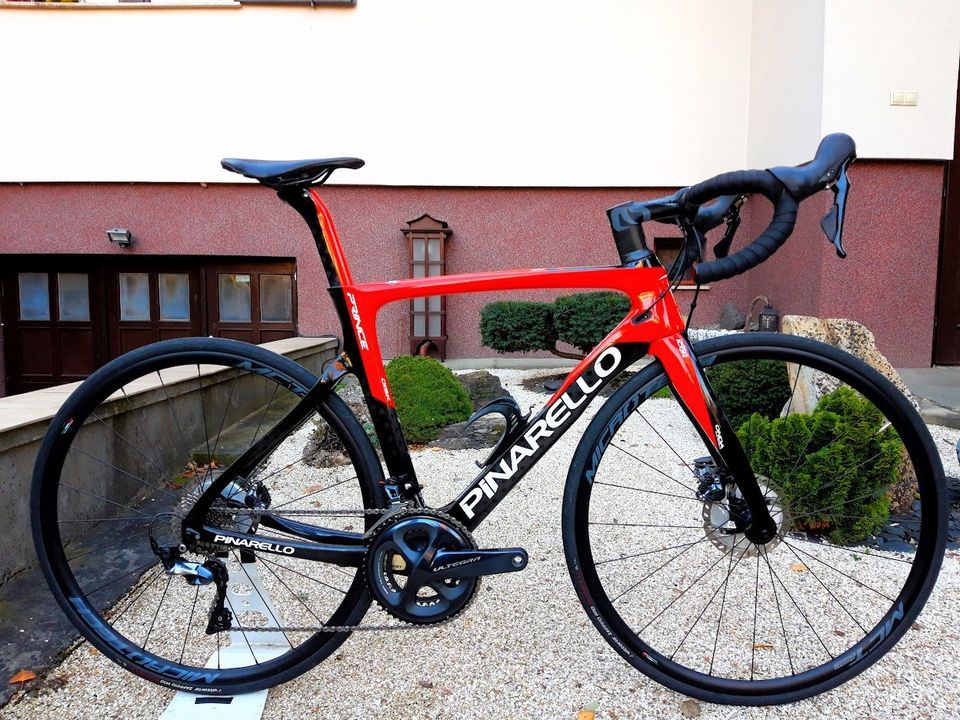 Pinarello Prince Disk Easy Fit Ultegra Di2 Bike used in 53 cm