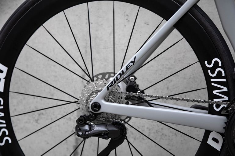 Used Ridley Falcn RS Ultegra di2 XS 2023 Road & Gravel, Hellgrau — image 6 of 7