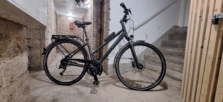 Used Pegasus Opero SL 2018 Mountainbike, Hellgrau — image 1 of 3