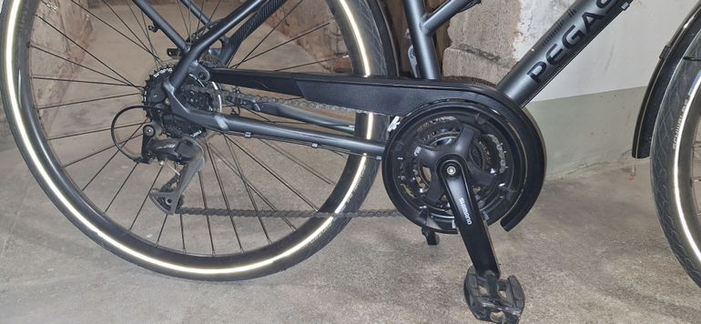 Used Pegasus Opero SL 2018 Mountainbike, Hellgrau — image 3 of 3