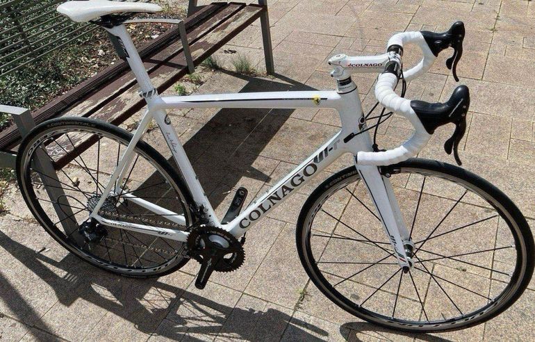 Used Colnago V1-R Frameset 2019 Road & Gravel, White — image 1 of 12