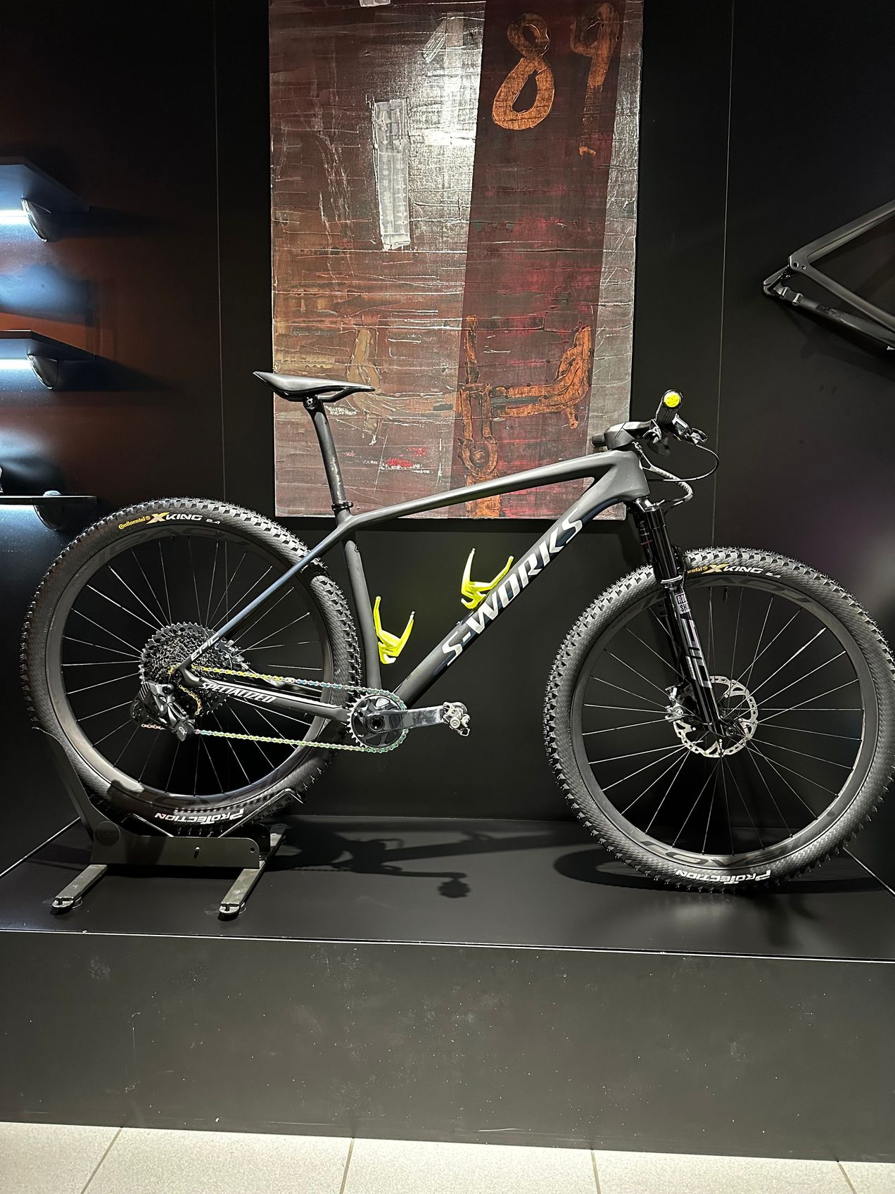 Specialized S-Works Epic Hardtail used in L