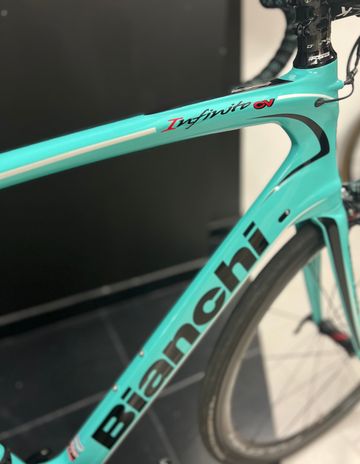 Used Bianchi Infinito CV 2019 Road & Gravel, Green — image 5 of 6