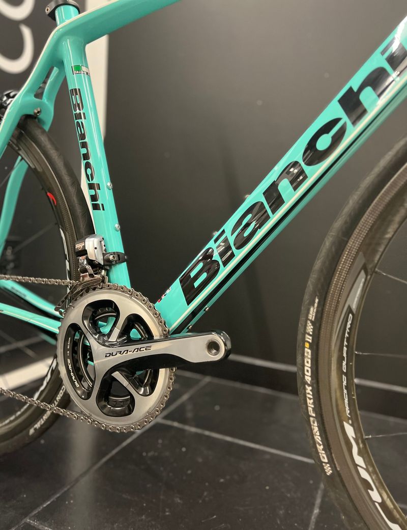 Used Bianchi Infinito CV 2019 Road & Gravel, Green — image 3 of 6