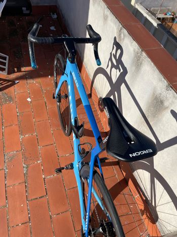 Used Canyon Aeroad CF SLX 8 Disc Di2 2020 Road & Gravel, Blue — image 6 of 21