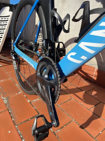 Used Canyon Aeroad CF SLX 8 Disc Di2 2020 Road & Gravel, Blue — image 16 of 21