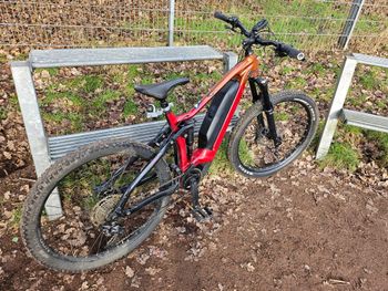 Used Flyer Uproc 4 2022 Mountainbike, Red — image 2 of 3