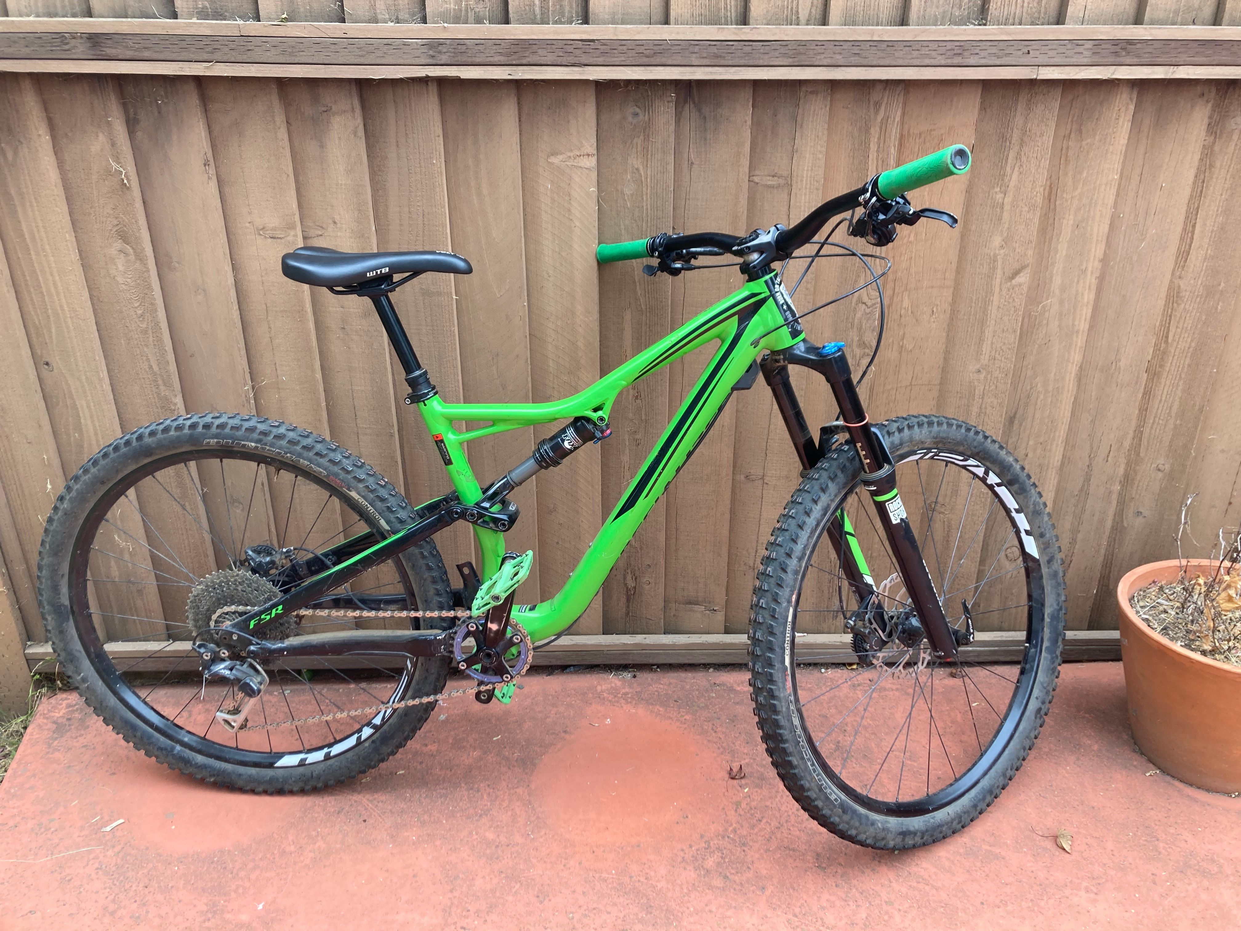 Specialized stumpjumper 2016 store green