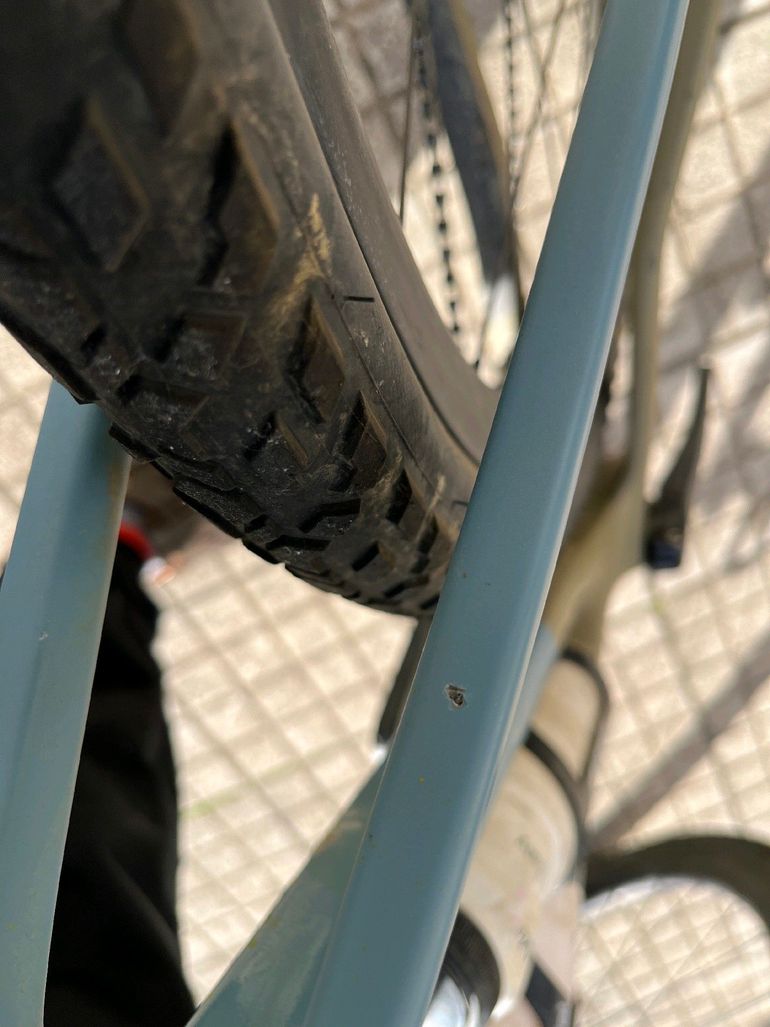 Used Canyon Grizl CF SL 6 2021 2021 Road & Gravel, Green — image 6 of 11