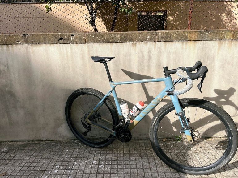 Used Canyon Grizl CF SL 6 2021 2021 Road & Gravel, Green — image 2 of 11