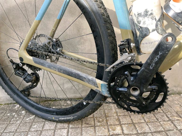 Used Canyon Grizl CF SL 6 2021 2021 Road & Gravel, Green — image 7 of 11