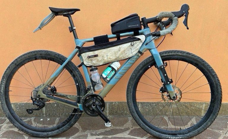 Used Canyon Grizl CF SL 6 2021 2021 Road & Gravel, Green — image 1 of 11
