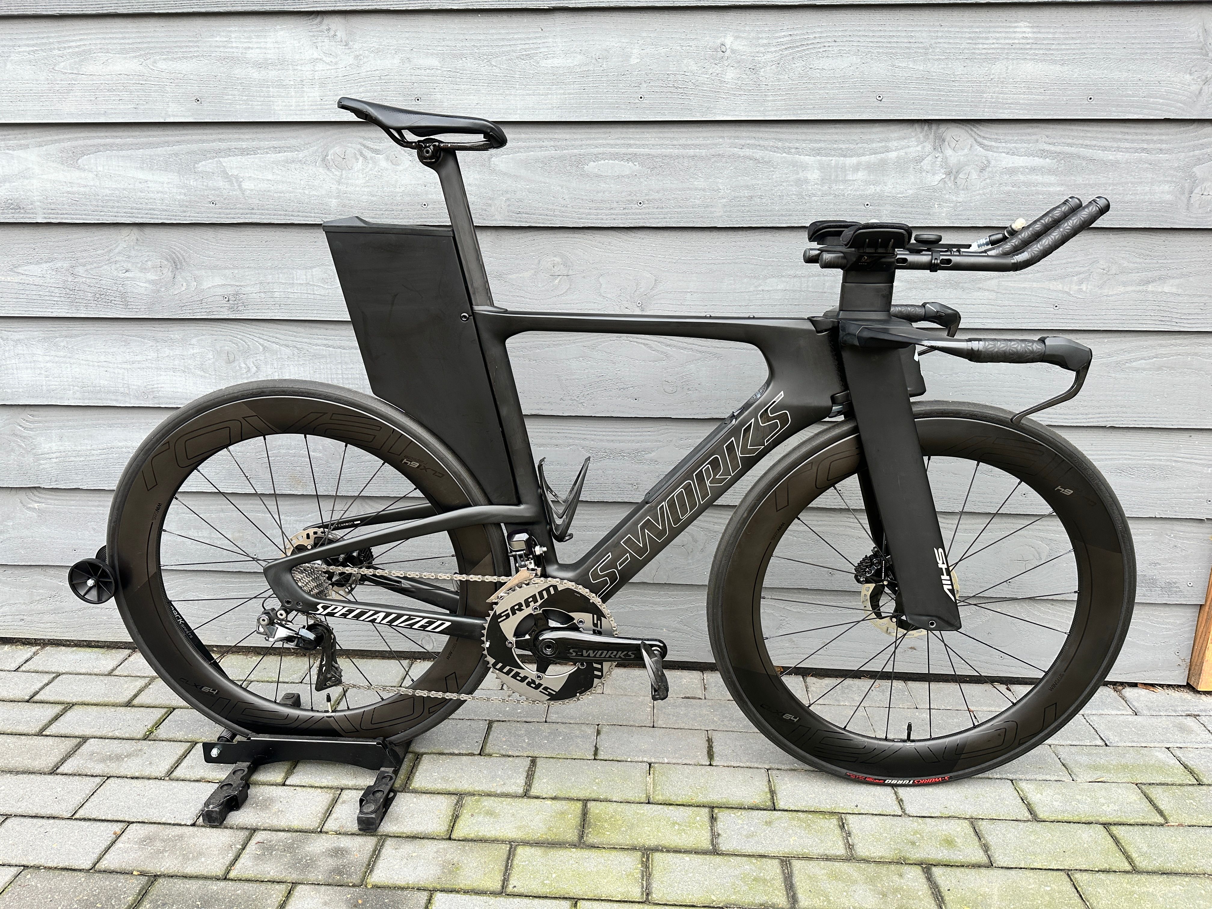 Specialized S Works Shiv TT Disc used in M buycycle