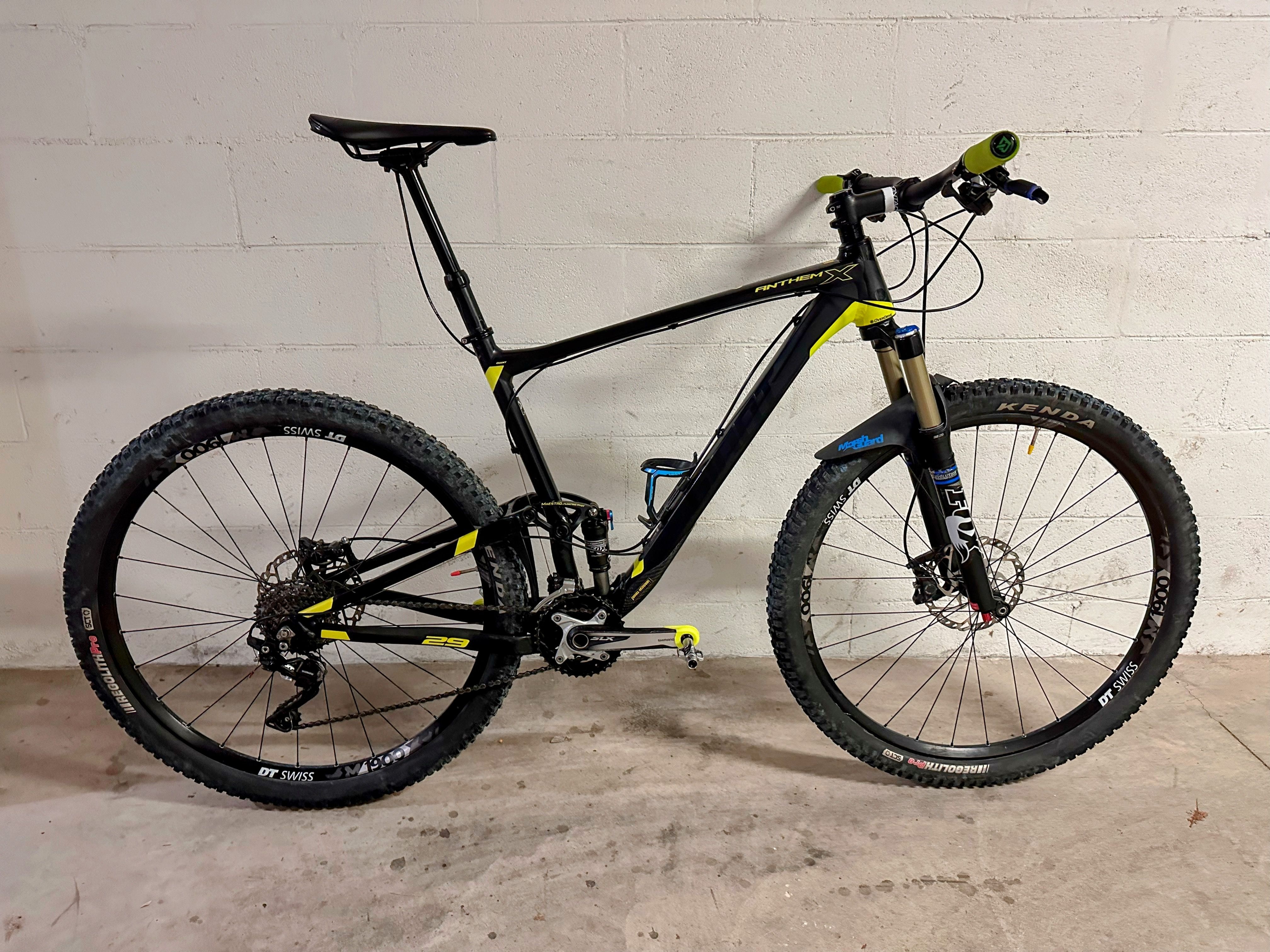 Giant anthem 2024 x 29er 2017