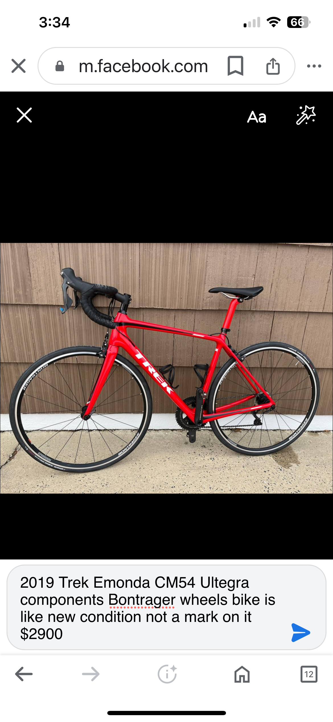 Trek emonda best sale sl6 2019