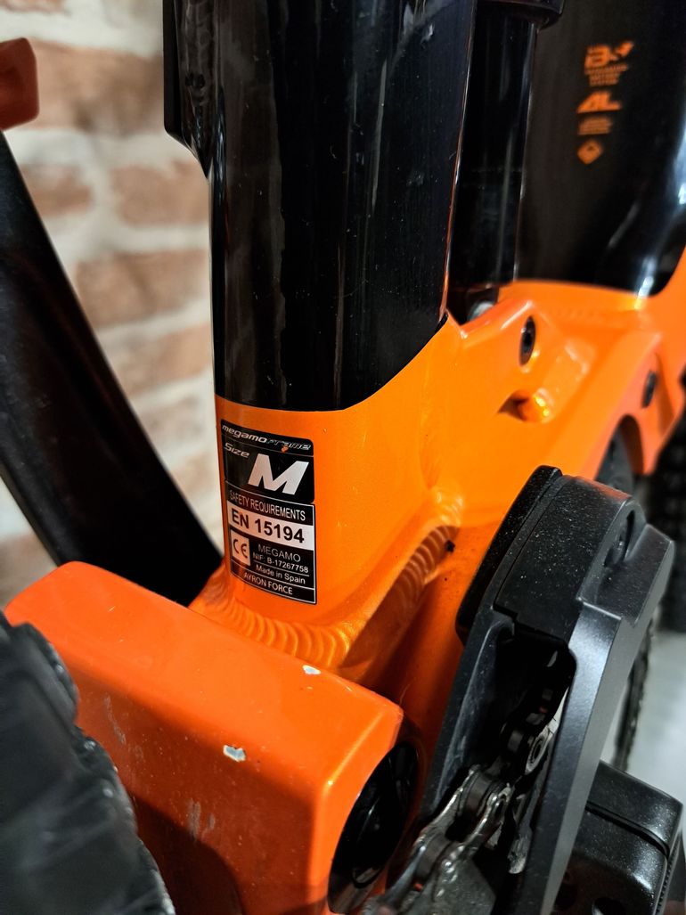 Megamo Vélo Électrique VTT 29´´ Ridon 10 2022, Orange