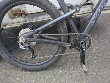 Used Santa Cruz Blur LTc 2017 Mountainbike, Light Gray — image 3 of 6