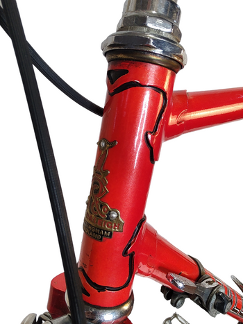 Used Raleigh Scirocco 1970 Road & Gravel, Rosso — image 10 of 27