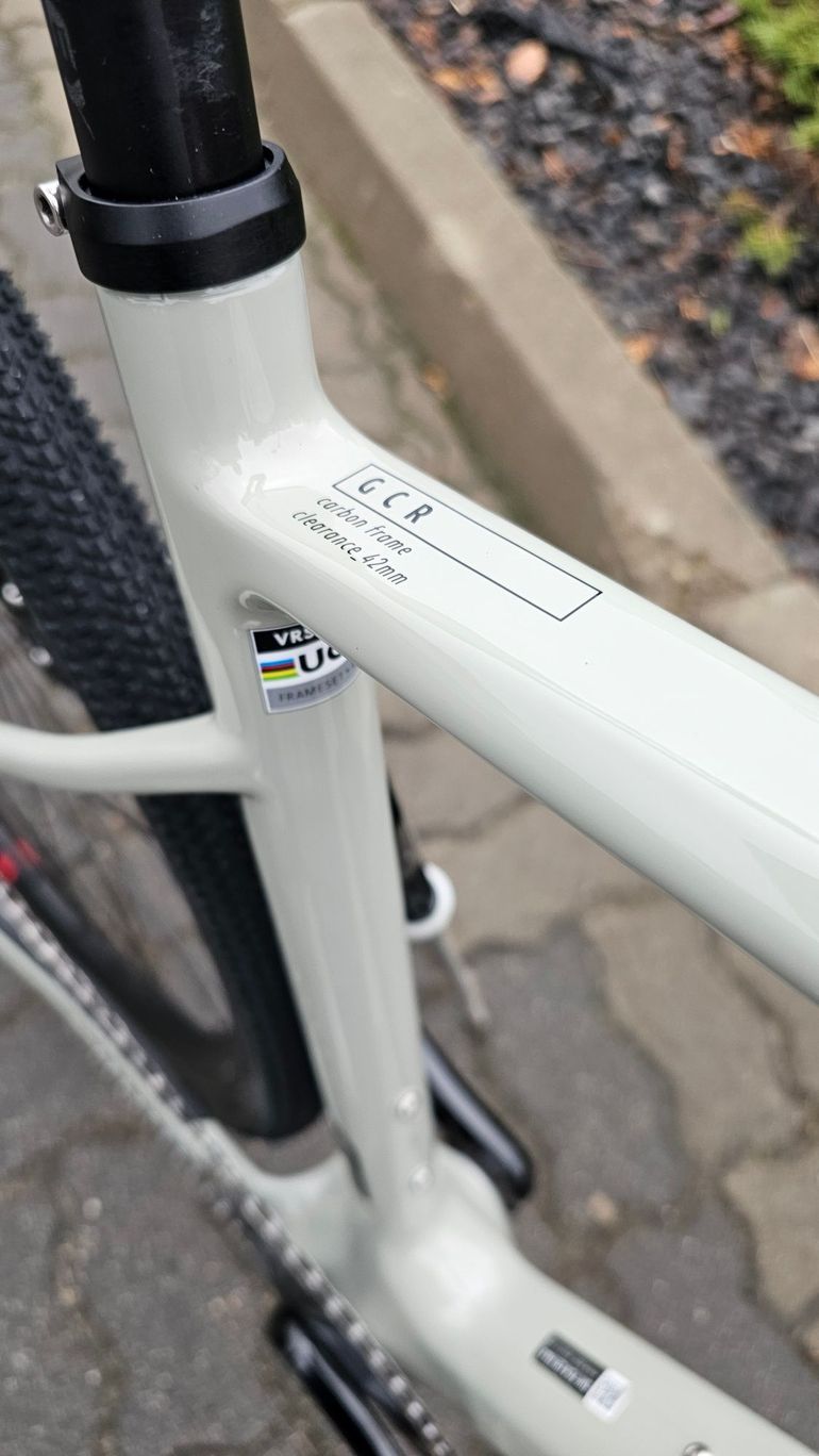 Used RIVERSIDE GCR CARBON GRAVEL RACE BIKE - Rival AXS / Fulcrum RR 900 2023 Road & Gravel, Light Gray — image 4 of 7