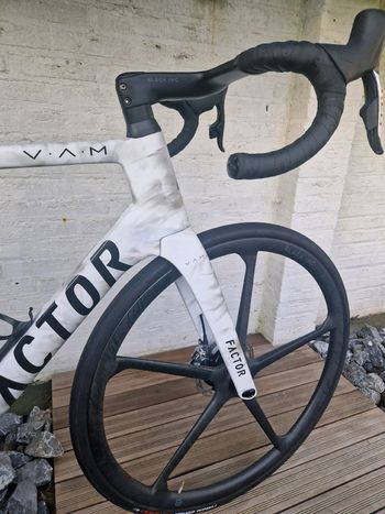 Used Factor OSTRO VAM 2023 2023 Road & Gravel, White — image 11 of 11