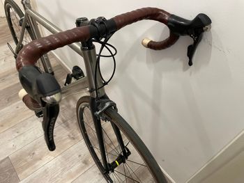 Used Custom Titanium Road 2020 Road & Gravel, Light Gray — image 7 of 8