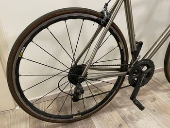 Used Custom Titanium Road 2020 Road & Gravel, Light Gray — image 4 of 8