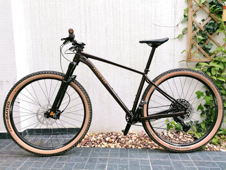 Used DECATHLON Rockrider Race 720 2023 Mountainbike, Orange — image 2 of 9