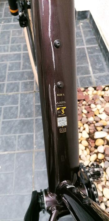 Used DECATHLON Rockrider Race 720 2023 Mountainbike, Orange — image 4 of 9