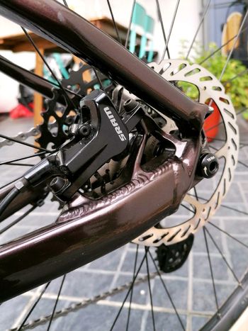 Used DECATHLON Rockrider Race 720 2023 Mountainbike, Orange — image 9 of 9