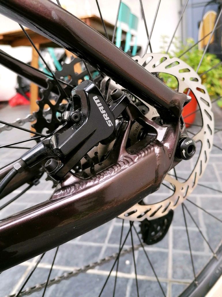 Used DECATHLON Rockrider Race 720 2023 Mountainbike, Orange — image 9 of 9