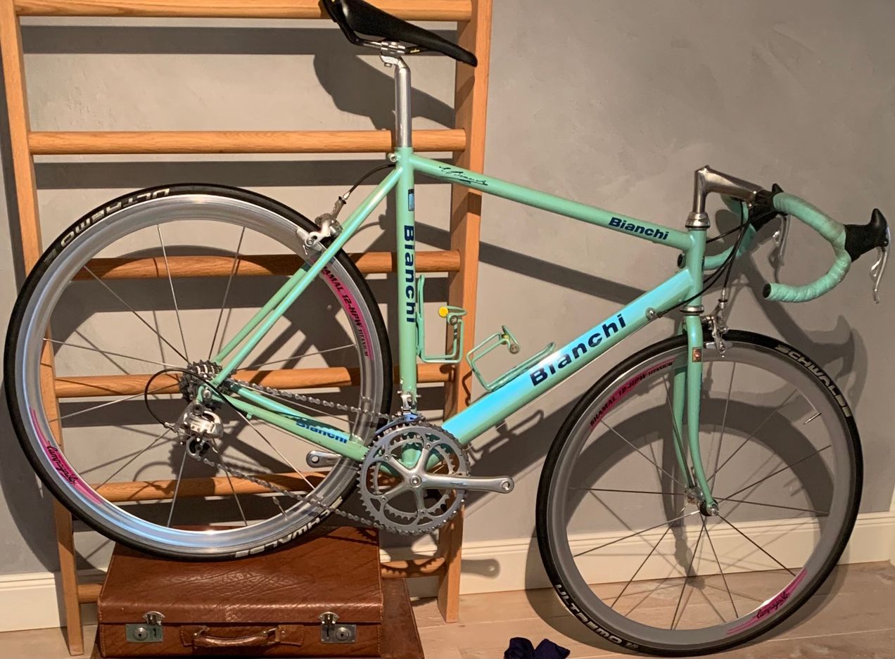 Bianchi titanium clearance