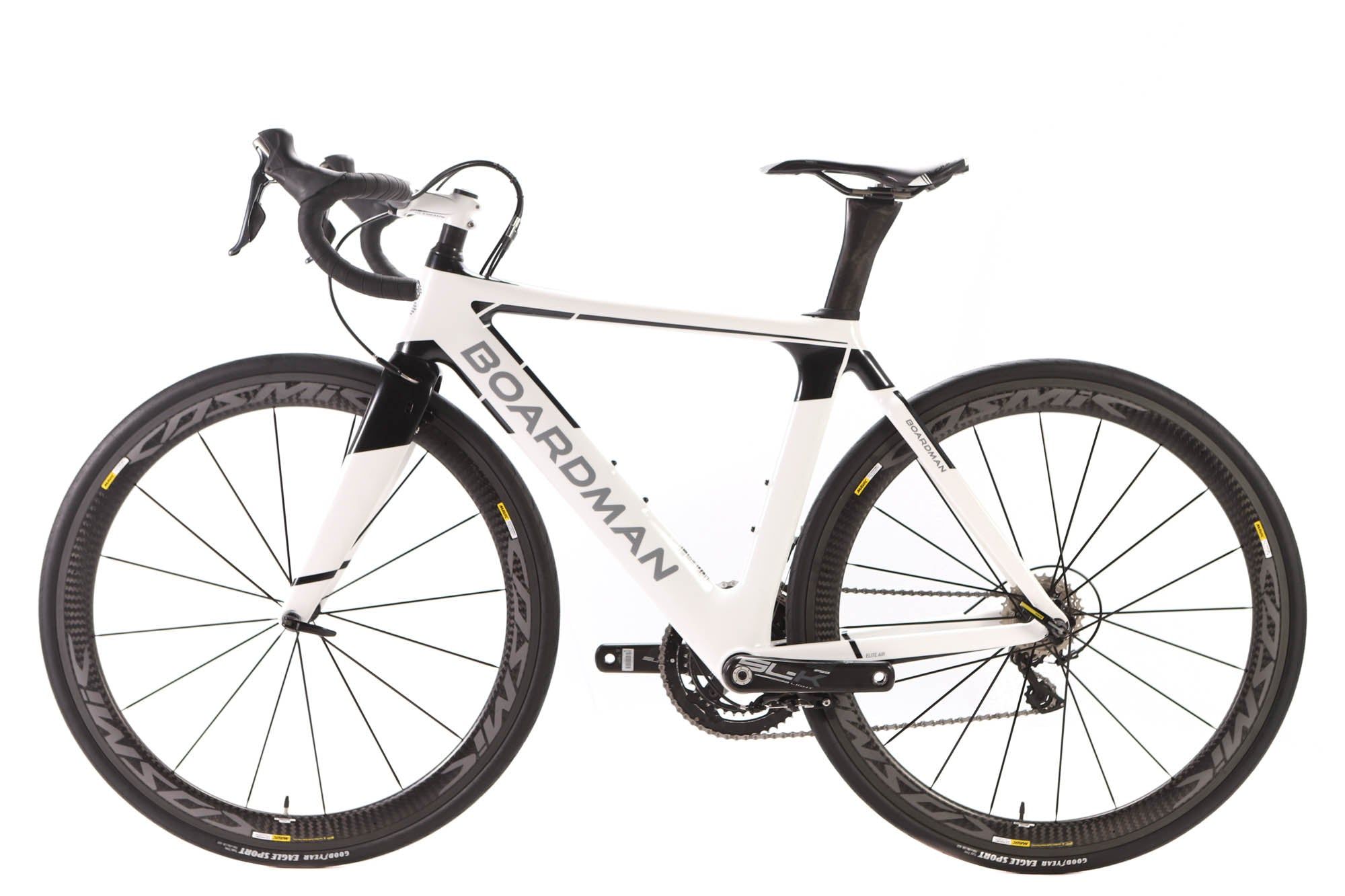 White boardman cheap road bike