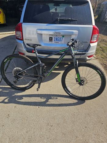 Alpine silverback mountain online bike