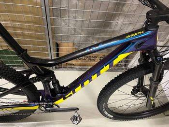 Used Scott Spark RC 900 Team Issue AXS 2020 2020 Mountainbike, Purple — image 5 of 7