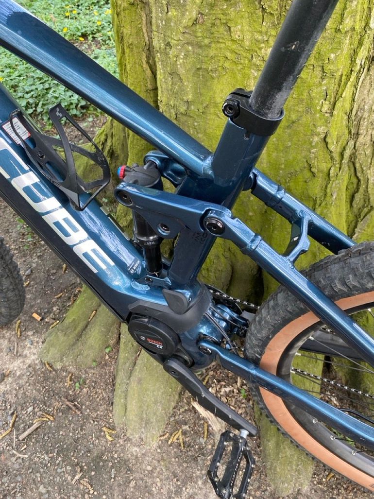 Used CUBE Stereo Hybrid 120 Race 750 2023 Mountainbike, Blau — image 5 of 6