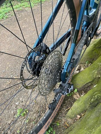 Used CUBE Stereo Hybrid 120 Race 750 2023 Mountainbike, Blau — image 6 of 6