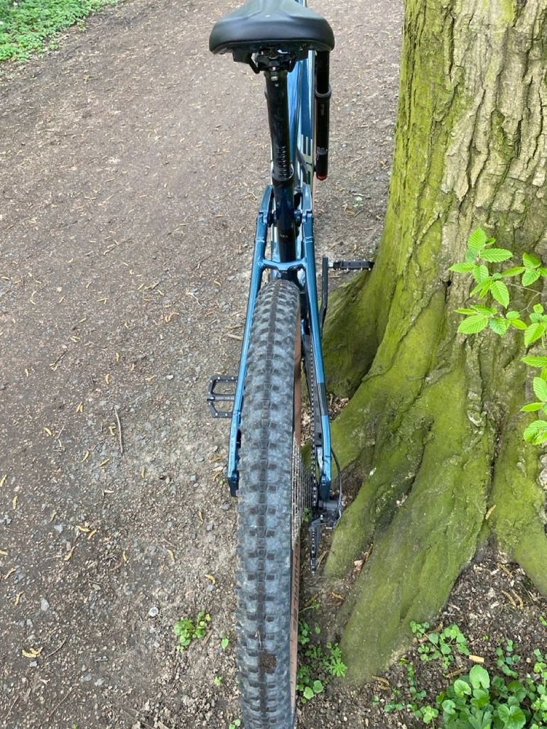 Used CUBE Stereo Hybrid 120 Race 750 2023 Mountainbike, Blau — image 3 of 6