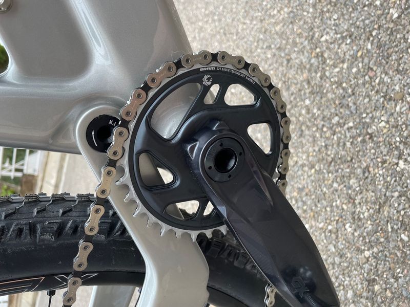 Used Megamo TRACK 10 2021 2021 Mountainbike, White — image 4 of 12