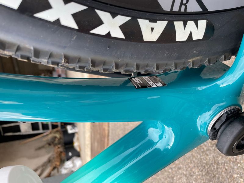 Used Megamo FACTORY 15 2021 2021 Mountainbike, Blue — image 8 of 10