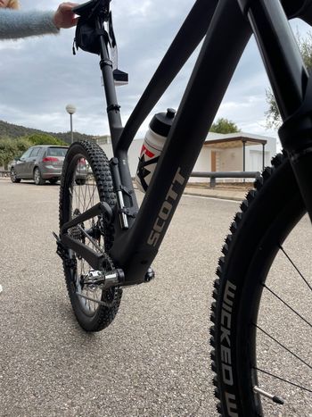 Used Scott Spark RC Team 2022 2022 Mountainbike, Nero — image 2 of 13