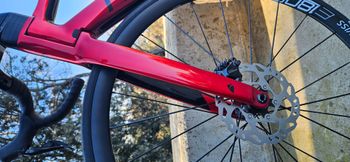 Used Factor ONE 2023 2023 Road & Gravel, Red — image 9 of 11