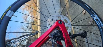 Used Factor ONE 2023 2023 Road & Gravel, Red — image 10 of 11