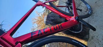 Used Factor ONE 2023 2023 Road & Gravel, Red — image 4 of 11