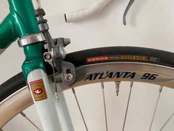 Used PUCH Retro Puch Columbus SLX. Shimano 600. Campagnolo atlanta Road & Gravel, Green — image 5 of 7