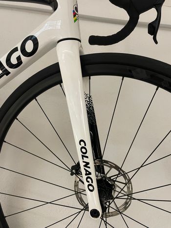 Used Colnago V3 Disc Rival AXS Bike 2022 2022 Road & Gravel, Weiß — image 5 of 9