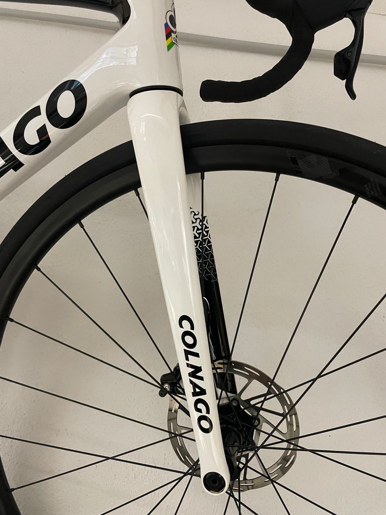 Used Colnago V3 Disc Rival AXS Bike 2022 2022 Road & Gravel, Weiß — image 5 of 9