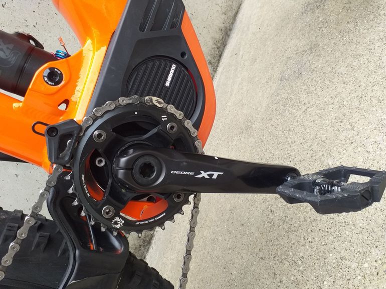 Used Scott Genius eRide 900 Tuned 2020 2020 Mountainbike, Orange — image 3 of 4